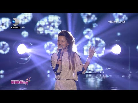 Rebeca Dima canta Diamonds - Semifinala 4 - KIDSing 2014
