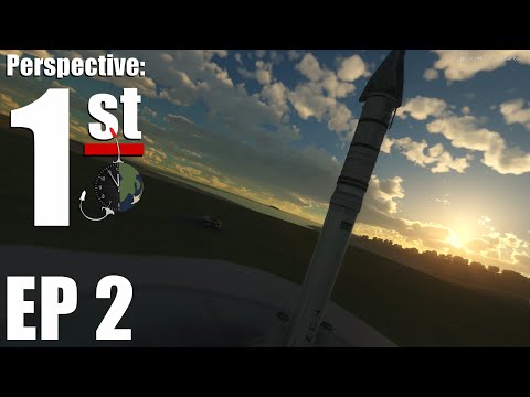 POV ep 2 - First Kerbal in SPACE! || #JanusProject #KSP #kerbalspaceprogram #playthrough