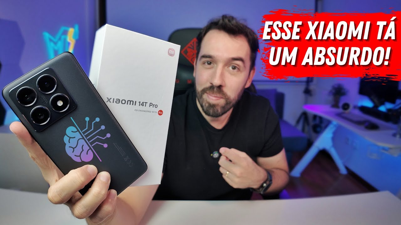 ESSE LANÇAMENTO TÁ BRUTAL - XIAOMI 14T PRO É UM DOS MELHORES SMARTPHONES DE 2024
