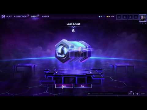 HOTS 2.0 BETA LOOT CHEST OPENING