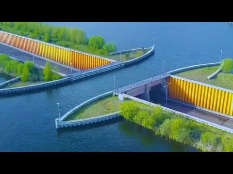 Did you know !!? Intresting underwater tunnel in Netherlands | Amazing visual|