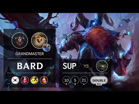 Bard Support vs Tahm Kench - KR Grandmaster Patch 9.19
