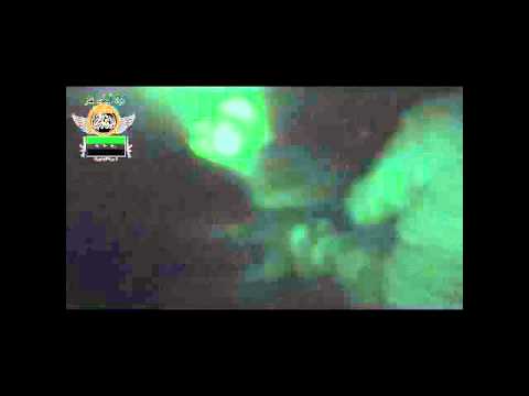 استهداف  قوات النظام برشاش عيار 23 من قبل الجيش الحر في الحسينية في ريف دمشق