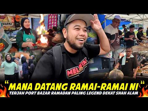 ( 2026 ) TADI SUNYI TIBA-TIBA JE RAMAI..Bazar Ramadan Paling Legend Di Shah Alam..BAZAR RAMADAN PKNS