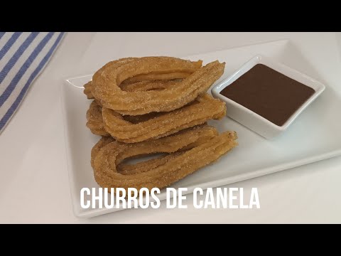 RECETA DE CHURROS DE CANELA