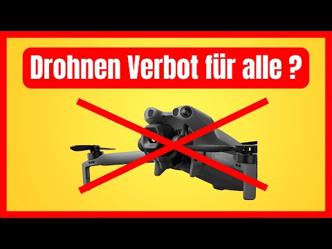 Is a drone ban now coming to everyone in Germany? The latest news!