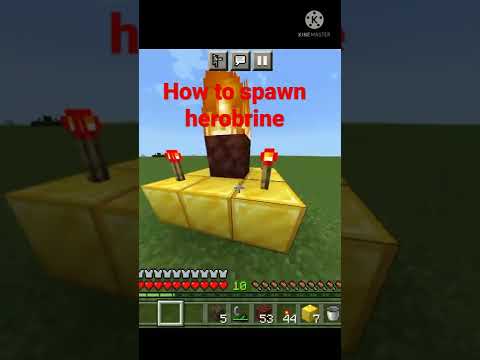 how to spawn herobrine 🤣🤣🤣 in Minecraft