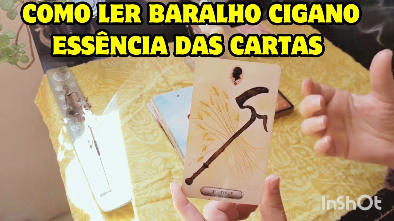 COMO LER BARALHO CIGANO - ESSÊNCIA DAS CARTAS