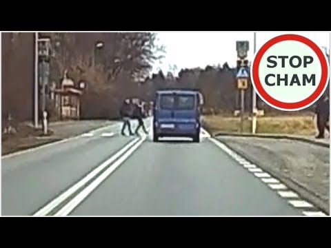 O włos od potrącenia na przejściu dla pieszych 