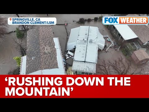 Storm Tracker on California Flooding: Heavy Rain, Snowmelt Rushed Down Mountain