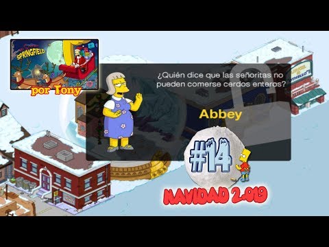 Los Simpson Springfield "Navidad'19: Capítulo 14 - Abbey y el Distrito del viejo teatro" por Tony