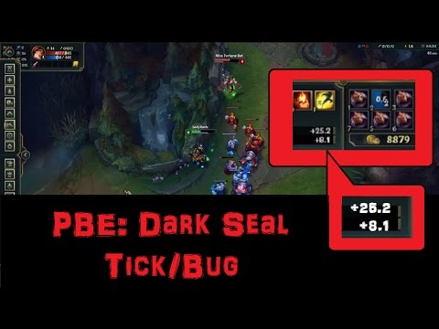 [PBE] Dark Seal trick/Bug