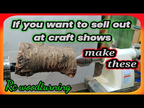 wood turning I always sell out of these at the craft show