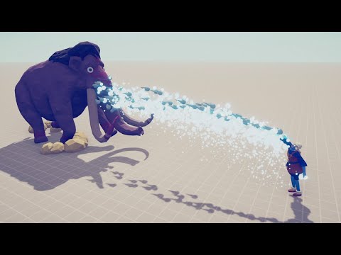 Which Gods Can Defeat The Mammoth? - Totally Accurate Battle Simulator TABS