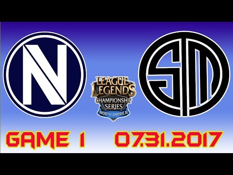 [NA LCS Summer 2017 W8D3] TSM vs NV Game 1 Highlights | Team Solo Mid vs Team Envy