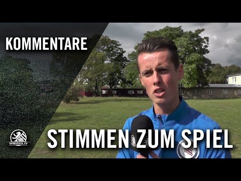 Die Stimmen zum Spiel (BFC Dynamo – SV Tasmania Berlin, U15 C-Jugend, Verbandsliga) | SPREEKICK.TV