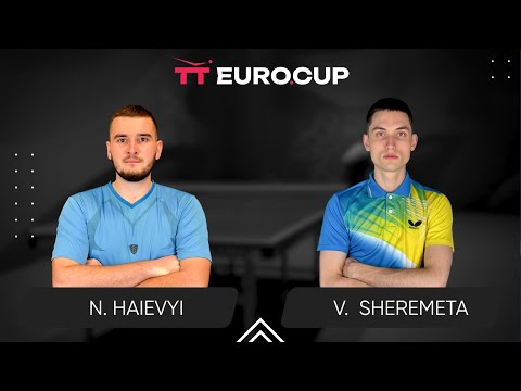 13:15 Nazarii Haievyi - Vladyslav-Ivan Sheremeta03.10.2024 TT Euro.Cup Ukraine Master. TABLE 3