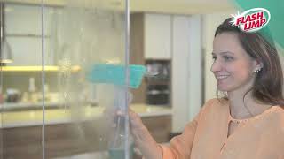 Limpa Vidros Spray, Rodinho e Limpeza, Reservatrio 230 ml