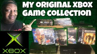 My original Xbox game collection