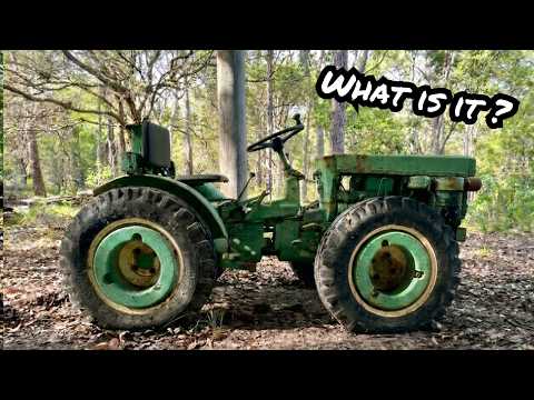 Finding a BIZARRE Articulated German 2-Stroke Diesel Tractor! (Holder A16)