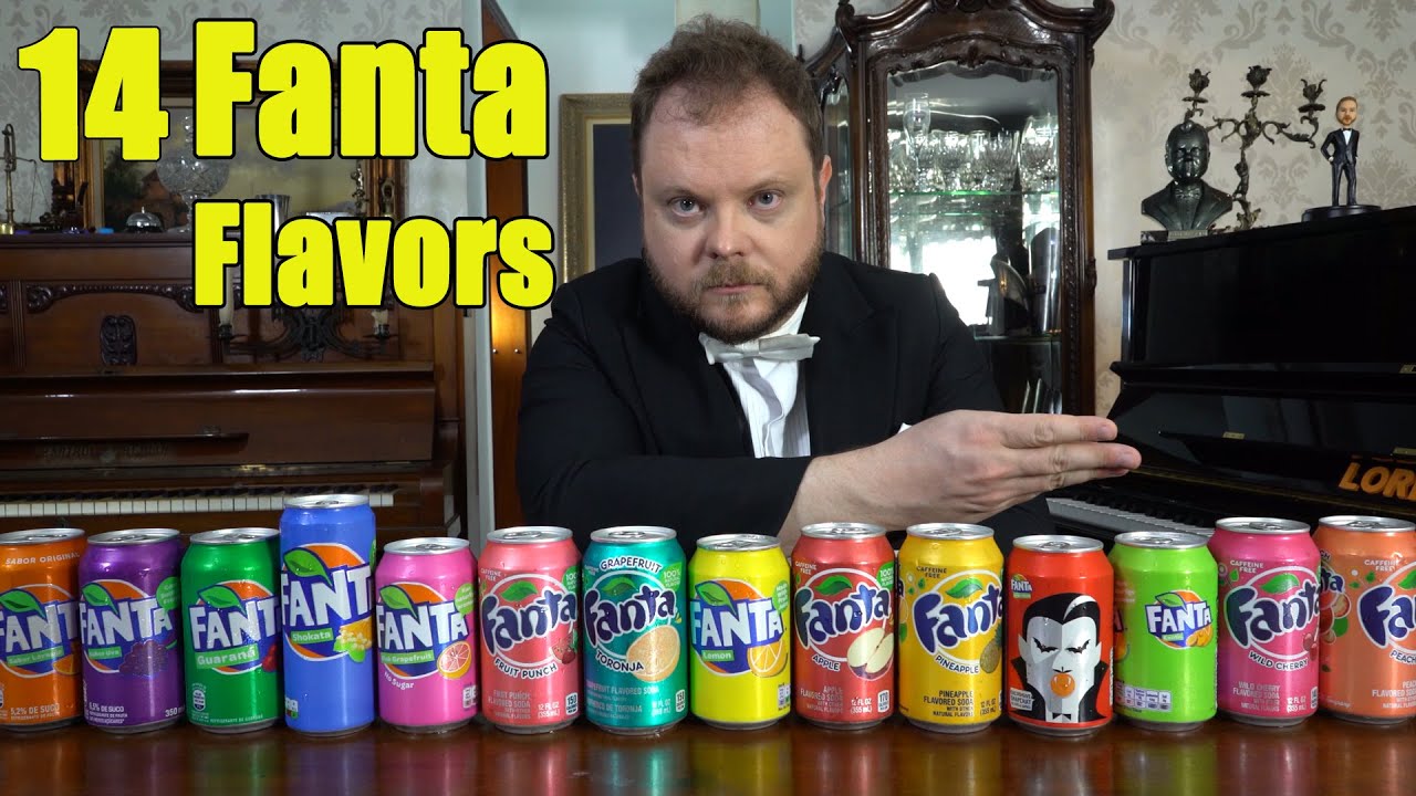 14 Fanta Flavors You've Never Seen