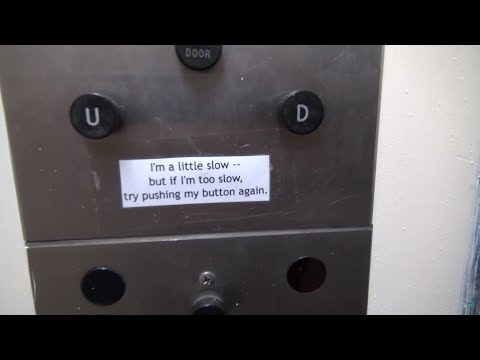 Vintage Otis Traction Elevator and Exploration of the Masonic Building in Staunton, VA