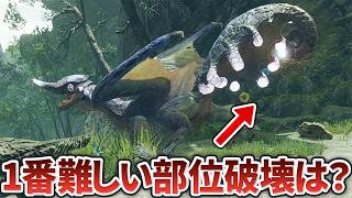 【歴代モンハン】破壊するのが大変な部位ランキングTOP10