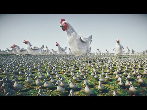 BIRD INVASION | Vengeful Birds Fight Against Crusaders | Ultimate Epic Battle Simulator 2 | UEBS 2
