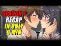 Another Romance Anime NO Bunny Girl Senpai Season 1 Recap EVERYTHING Explained In 8 Mins