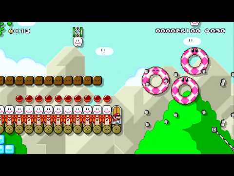 KEEP SPIN + ↑ + B (Papounet) by LL★Médéric - SUPER MARIO MAKER - NO COMMENTARY 1bb