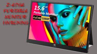 Unboxing the Z-Edge 15.6" inch Portable USB C HDMI Monitor
