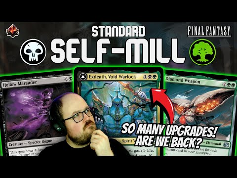 These Self-Mill upgrades are INSANE!!! | MTG Final Fantasy BO3 Standard