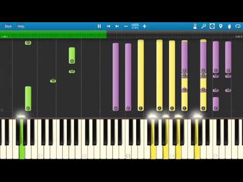 Outkast - Ms. Jackson - Piano Tutorial - Synthesia Cover