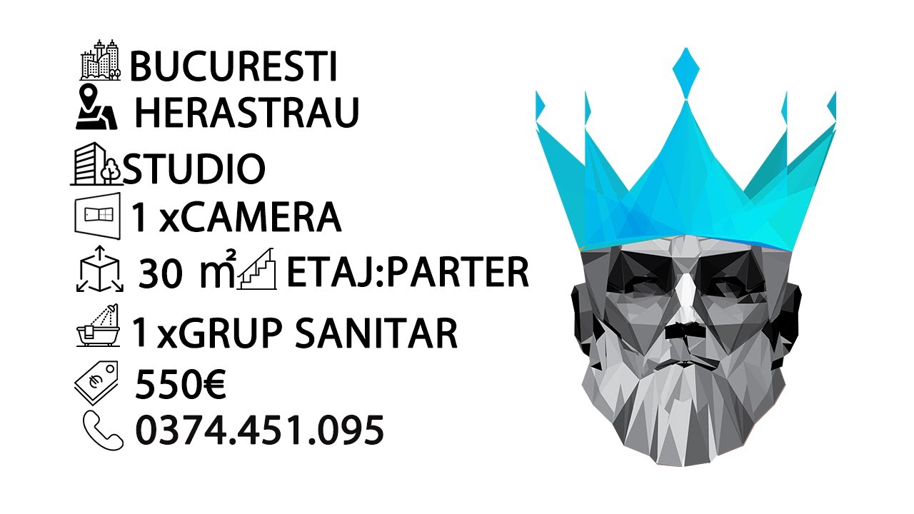 Tur video Win Herăstrău | Studio | Centrală / Parcare / Bloc nou