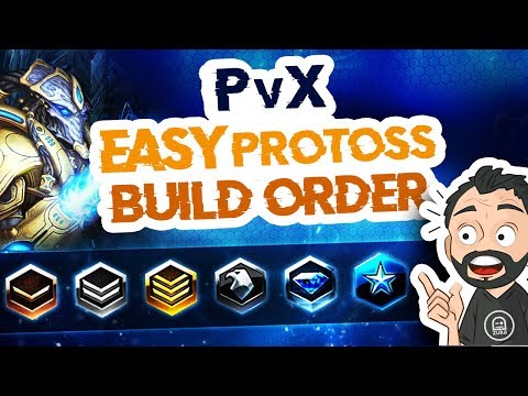 Starcraft 2 - PvX - Easy Beginner Protoss Build Order ! You can reach Master League !