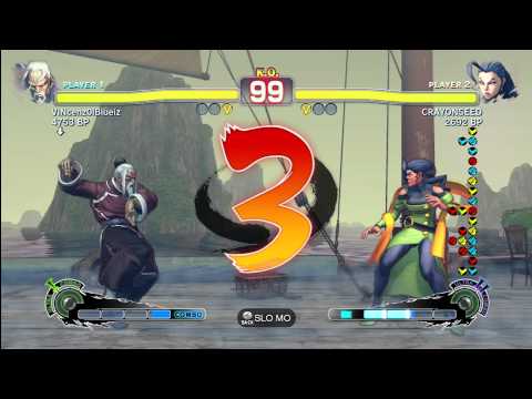 VINcenzOlBlueiz [ Gen ] vs CRAYONSEED [ Rose ] SSF4 Online Matchs True HD - S Series