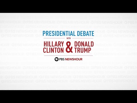 第1回2016年大統領討論会の全貌を見る｜PBS NewsHour (Watch the full first 2016 Presidential Debate | PBS NewsHour)