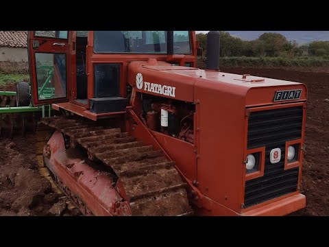 Fiat 1355 with 180-90 Engine – That UNMISTAKABLE RUMBLE! 😱🔥 Mauro Scalabrelli Plowing Satisfaction