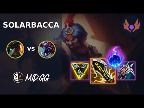 MID.GG: [ solarbacca ] Gangplank TOP vs Cho'Gath | NA MASTER | LOL Season 2025