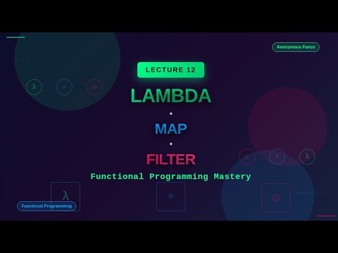 L12 Lambda Functions Map Filter In Python Functional Programming Mastery In Hindi