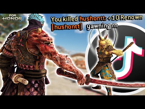 Tiktokker Got "Bored" of Being Outplayed! | For Honor