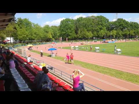 200m, IV seria, X WOM, Wrocław 14.05.2017