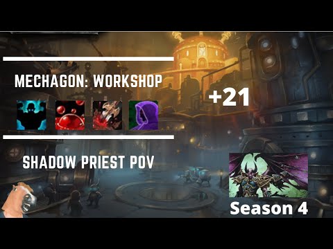 Shrouded +21 Mechagon: Workshop - Shadow Priest PoV