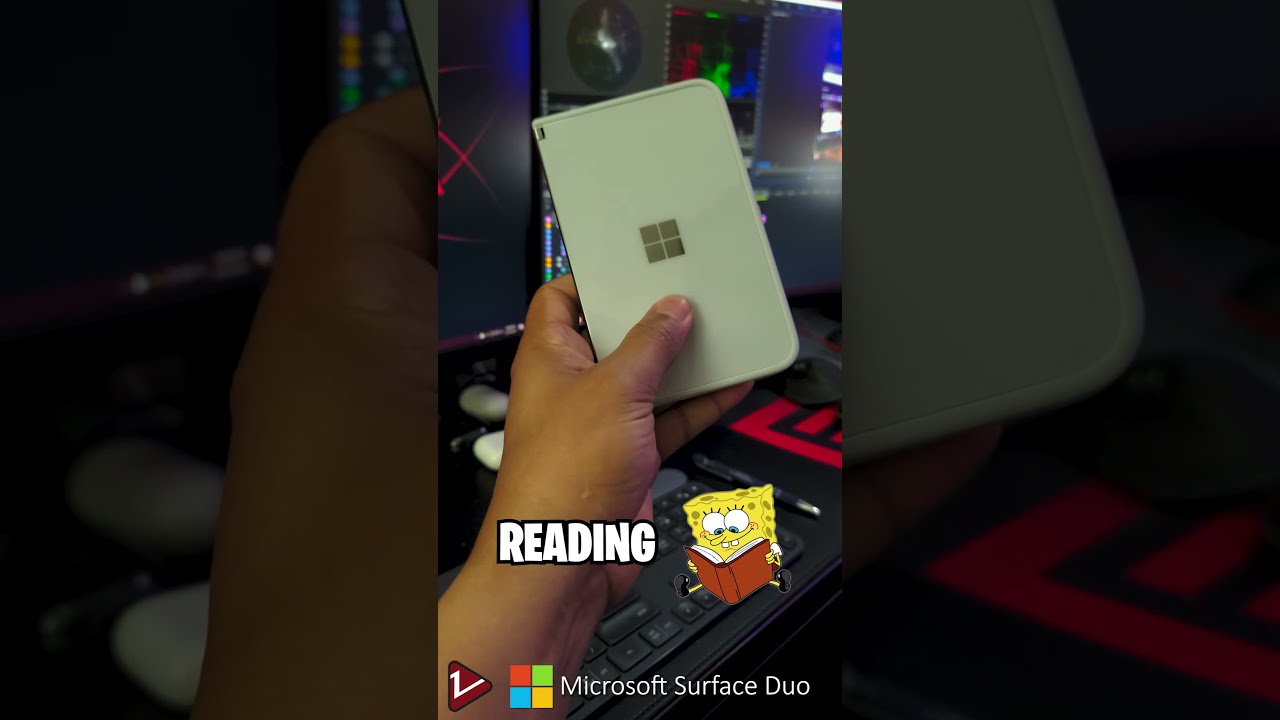 Having Fun with Microsoft Surface Duo #Shorts