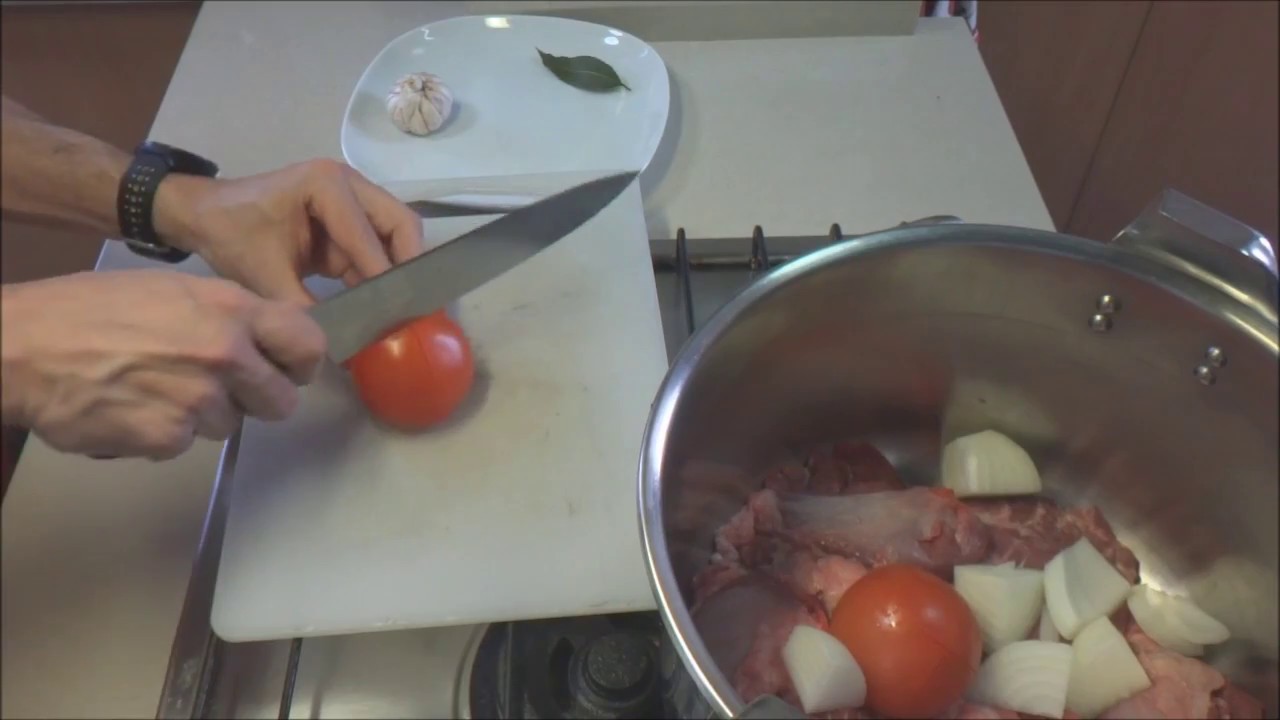 Carrilleras de cerdo en olla exprés · Cocina Rápida Musical #4