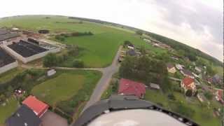 preview picture of video 'GoPro Hero HD 2 - Test Flight Ostsee Autobahn A20 / Windpark Leyerhof Grimmen WEST'