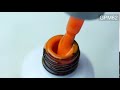 Atica Hot Orange GPM62 gel-varnish (tangerine, enamel), 7.5 ml