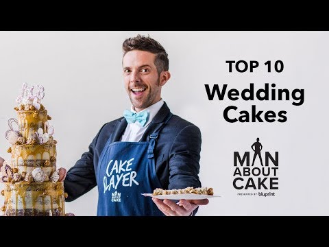 Top 10 Unique Wedding Cakes from Man About Cake | A Countdown with Brandon & James
