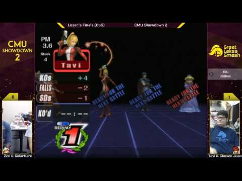 CMU Showdown 2 Doubles Losers Finals - Zen & Solarflare vs. Tavi & Chosen Juan
