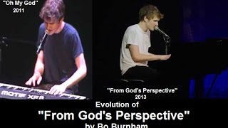 Evolution of Bo Burnham&#39;s &quot;From God&#39;s Perspective&quot;